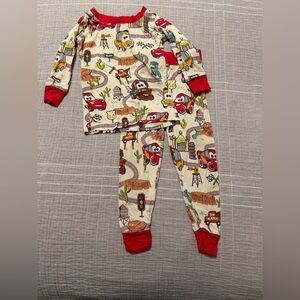 Little Sleepies Cars Disney Pixar Radiator Springs Pajamas PJ Set